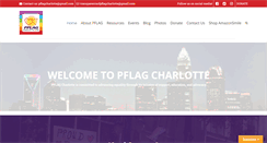 Desktop Screenshot of pflagcharlotte.org